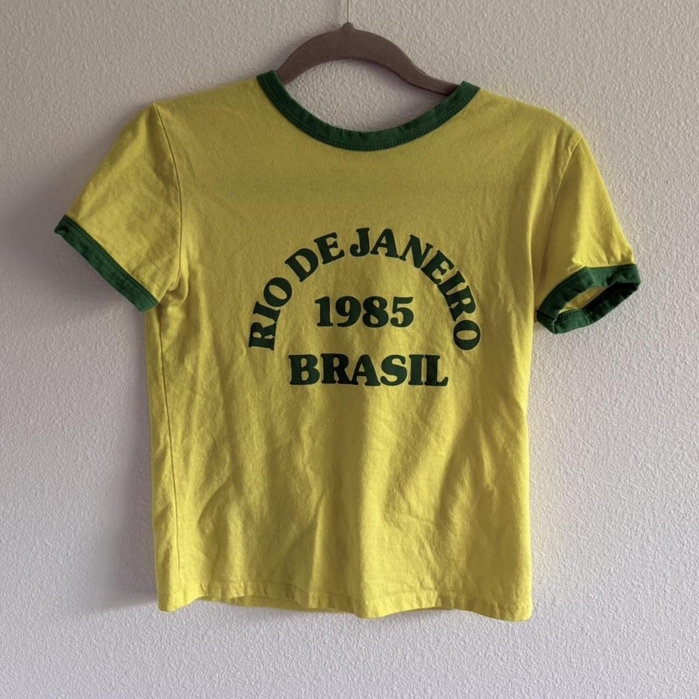 Zara Yellow Tee